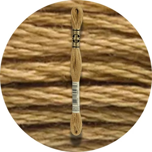 DMC Mouliné Spécial 25 Broderigarn, Ensfarvet, Neutrale nuancer